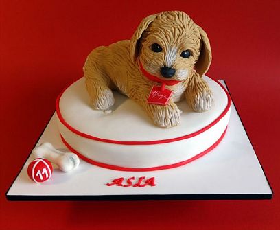 Британский кондитер делает торты в виде собак
